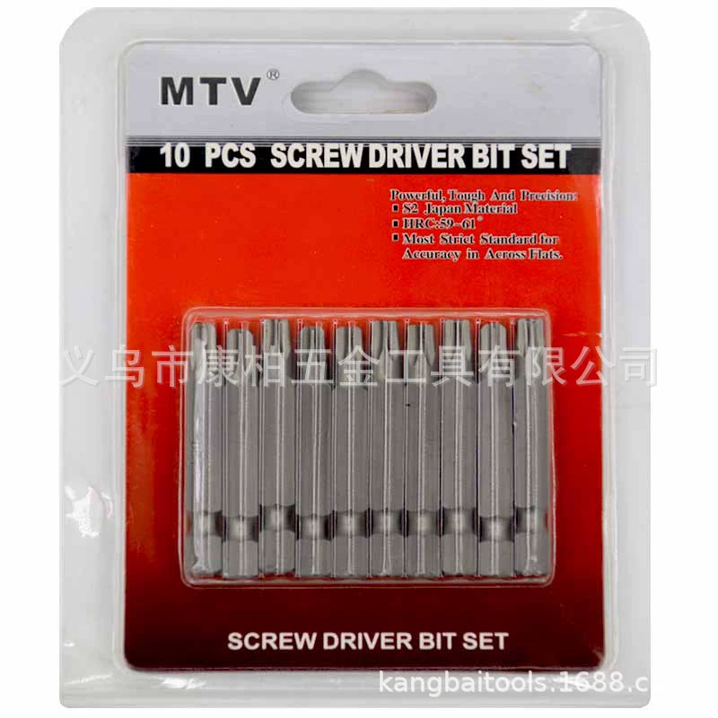 Отвертка T30 Сливовая отвертка с одной головкой и сильной магнитной сливовым отверткой