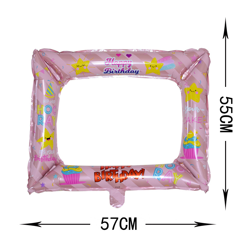 pink photo frame
