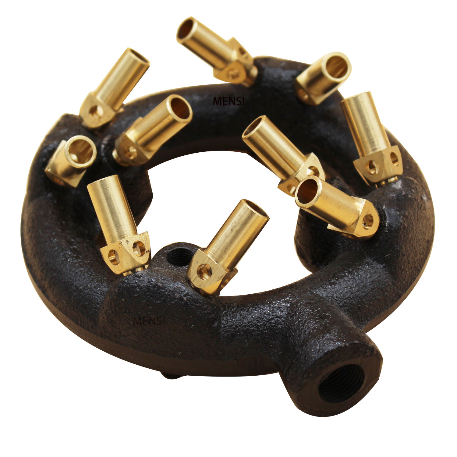 10嘴铸铁打交炉头液化气商用灶猛火炉头含喷嘴 （液化气天然气）