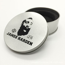 廠家定做logo籃球手環包裝盒球星科比詹姆斯馬口鐵盒不銹鋼禮品盒