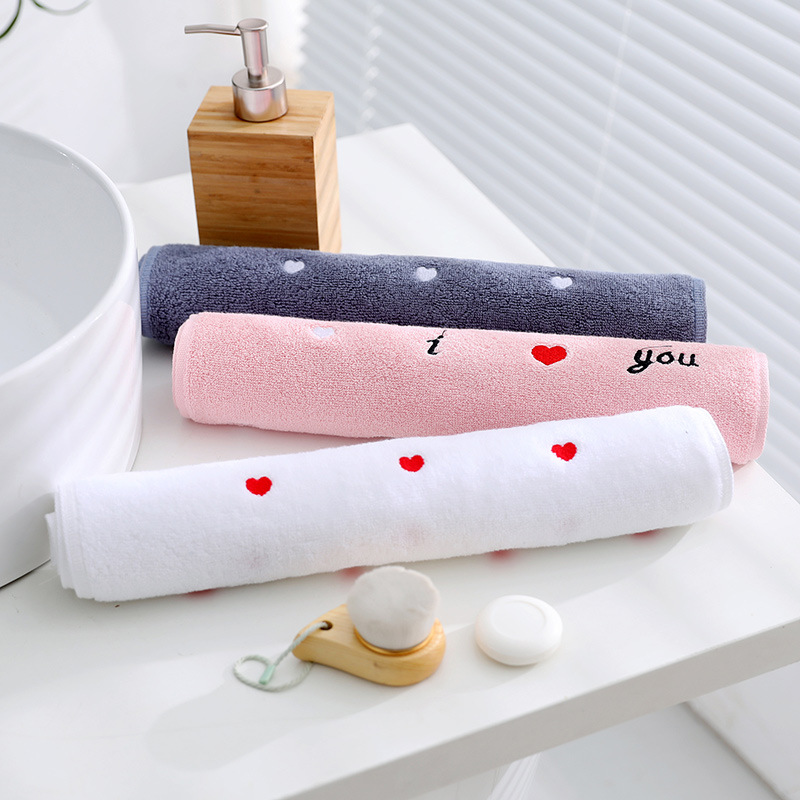 Serviettes de visage en coton doux pour adultes et couples_voghion.com