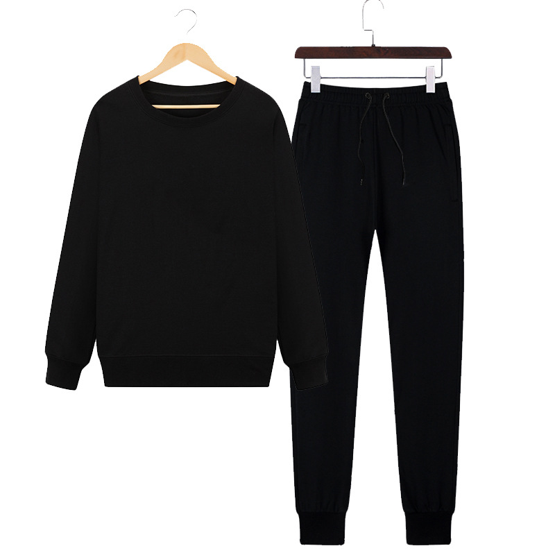 Blank Sweat Wholesale Camp Pure Autumn and Winter Crewneck Suit Winter Camp Sweat Print Customization