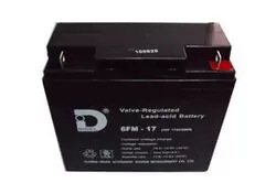 DNIDEL力得蓄电池12V17AH 铅酸免维护12v电瓶 照明 太阳能后备