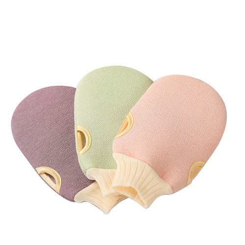 Manufacturer wholesale new bath towel decontamination bath gloves bath towel Bijie bath towel double-sided thickened back towel
