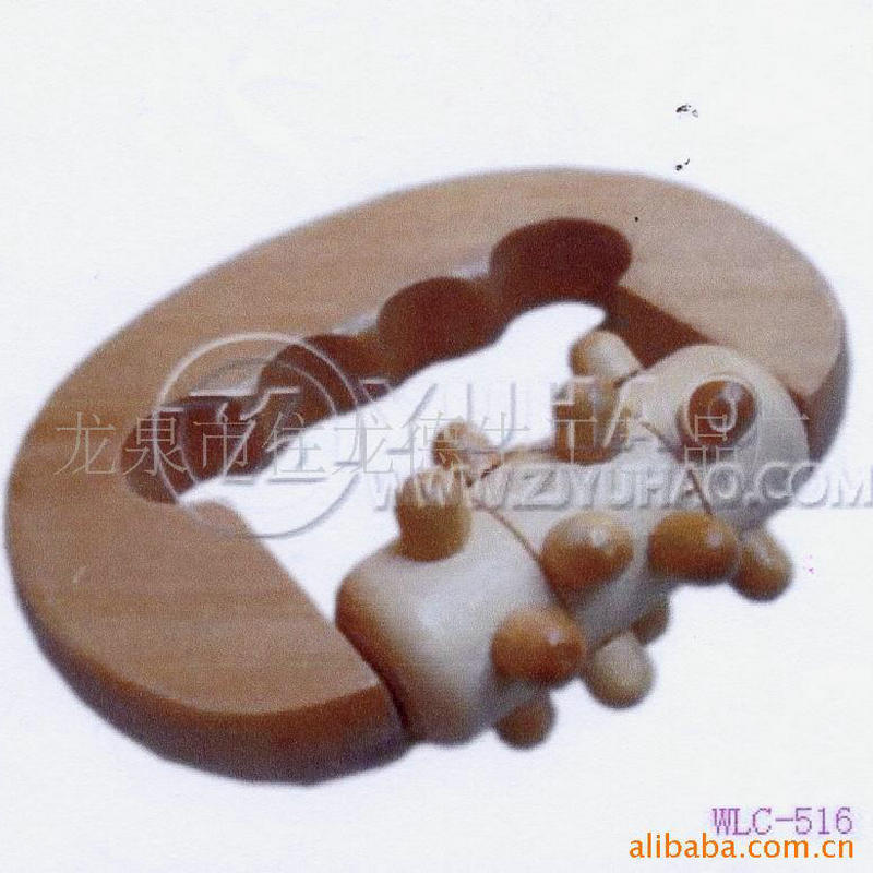 Universal handheld wooden massager full body