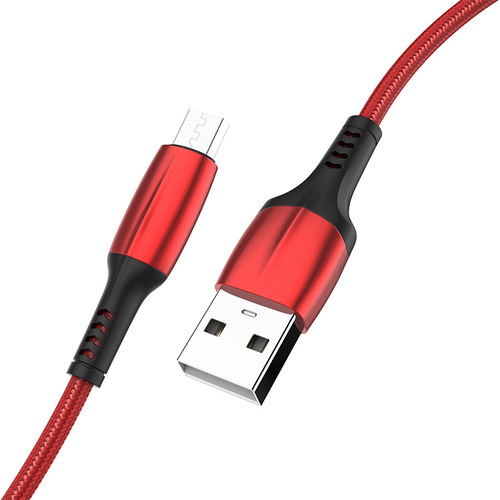 Zinc alloy data cable suitable for iPhone Android Type-C2A braided fast charging mobile phone charging cable manufacturer