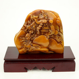 天然の原石 黃龍玉 天然原石 黃龍玉