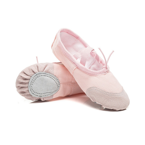 Wholesale children's dance shoes plus velvet and thickened two-soled ballet adult yoga shoes soft-soled practice shoes for winter