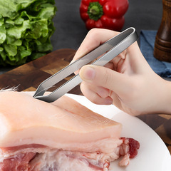 Stainless Steel Pig Hair Clipper: Ultimate Hair Removal Tool – Chicken Feather Pliers for the Kitchen, Household Use – Also Perfect for Removing Pig Hair, Duck Feathers, and Fish Bones