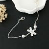 Beach ankle bracelet, accessory from pearl, wish, suitable for import, European style, wholesale