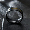 Ring, 8mm, Tungsten steel, European style, wholesale