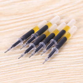 厂家直销特殊规格按动短笔芯短中性笔创意笔专用黑色蓝色短笔芯