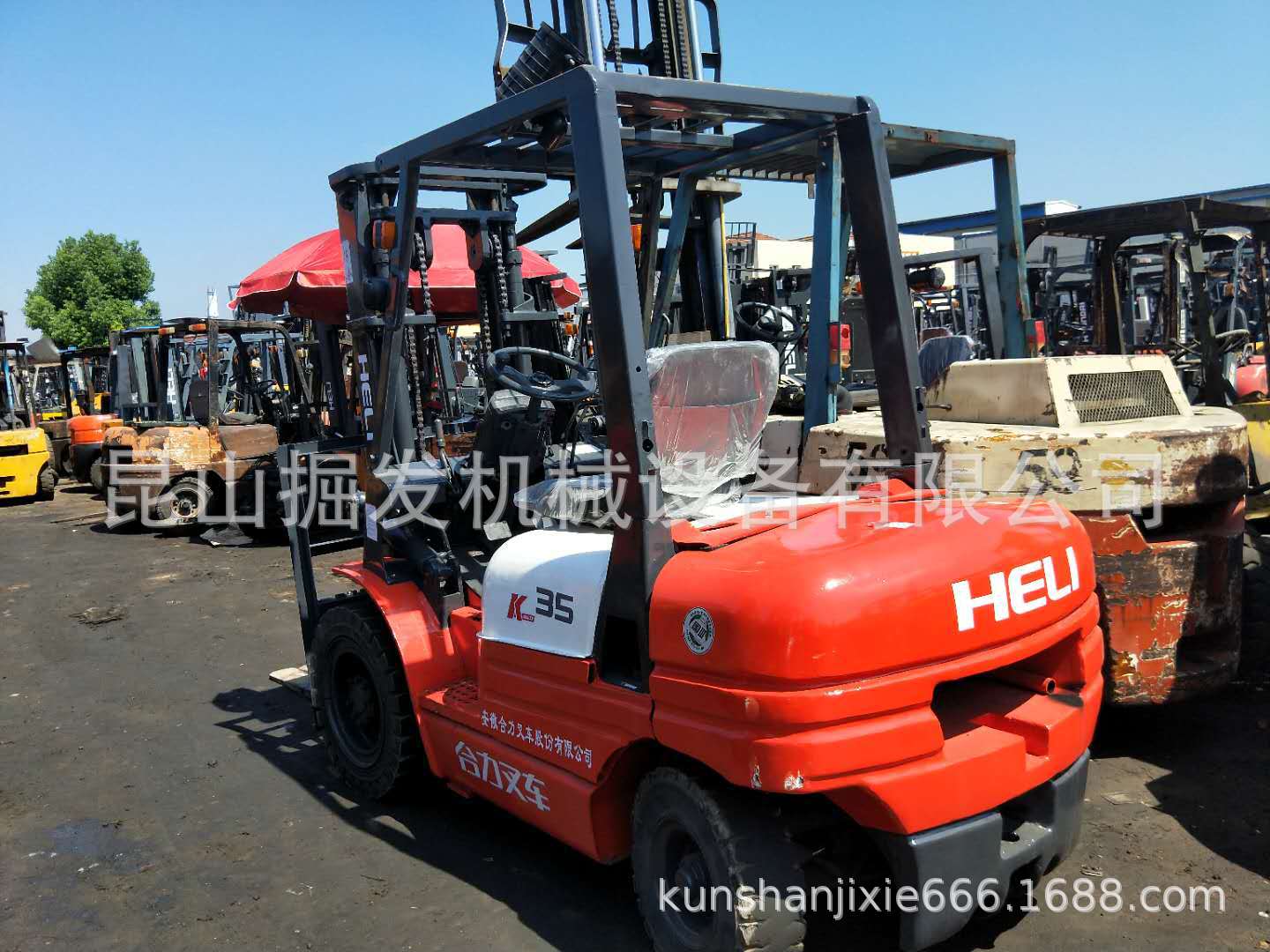 转让合力叉车，3吨3.5吨5吨柴油3吨叉车，二手合力3吨叉车