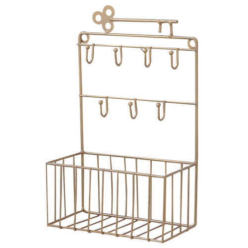 Entrance door key hook hanger entrance creative storage box key rack display rack wall hanging