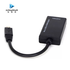 Micro USB 5pin to HDMI High-Definition Conversion Cable for Android Phones S2MHL to HDMI Phone Adapter