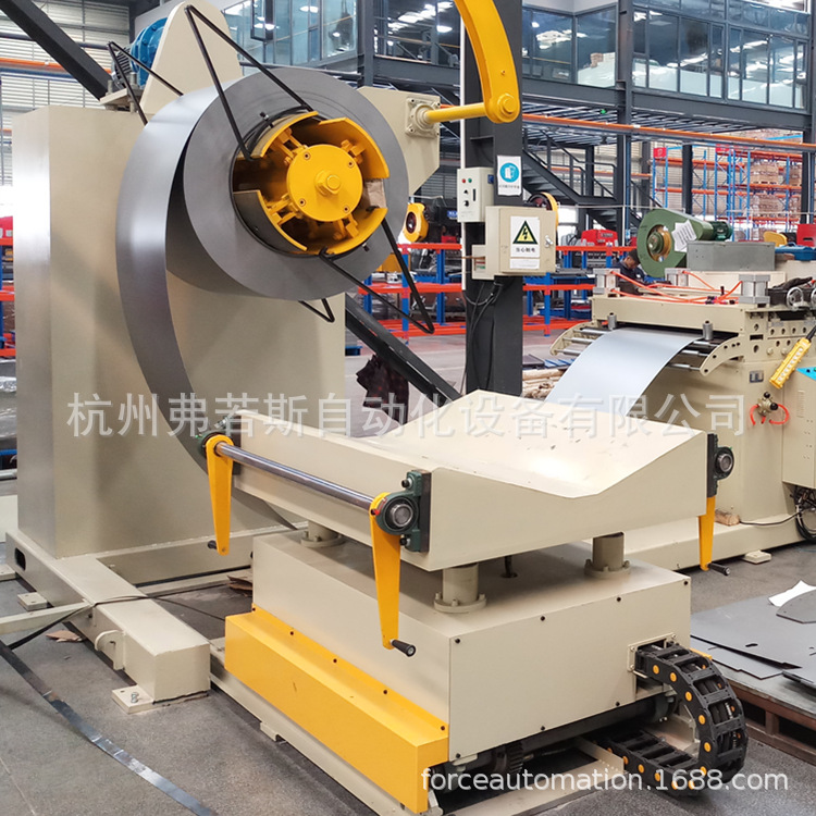 浙江轻型材料架 网板收料架  重型拉丝卷料机 油压拓展收放卷机