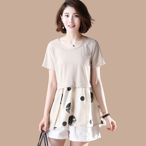 J-Point T-shirt with short sleeves and round collar  