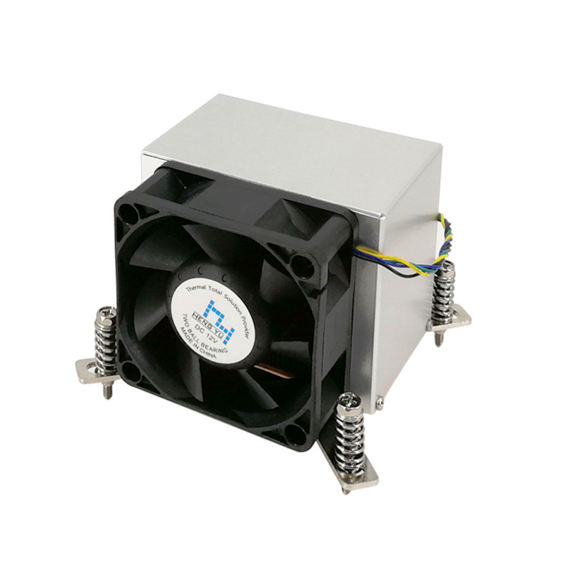 2U Side-blown 2011 Side-blown radiator The server radiator 2011 Pure copper Side-blown radiator