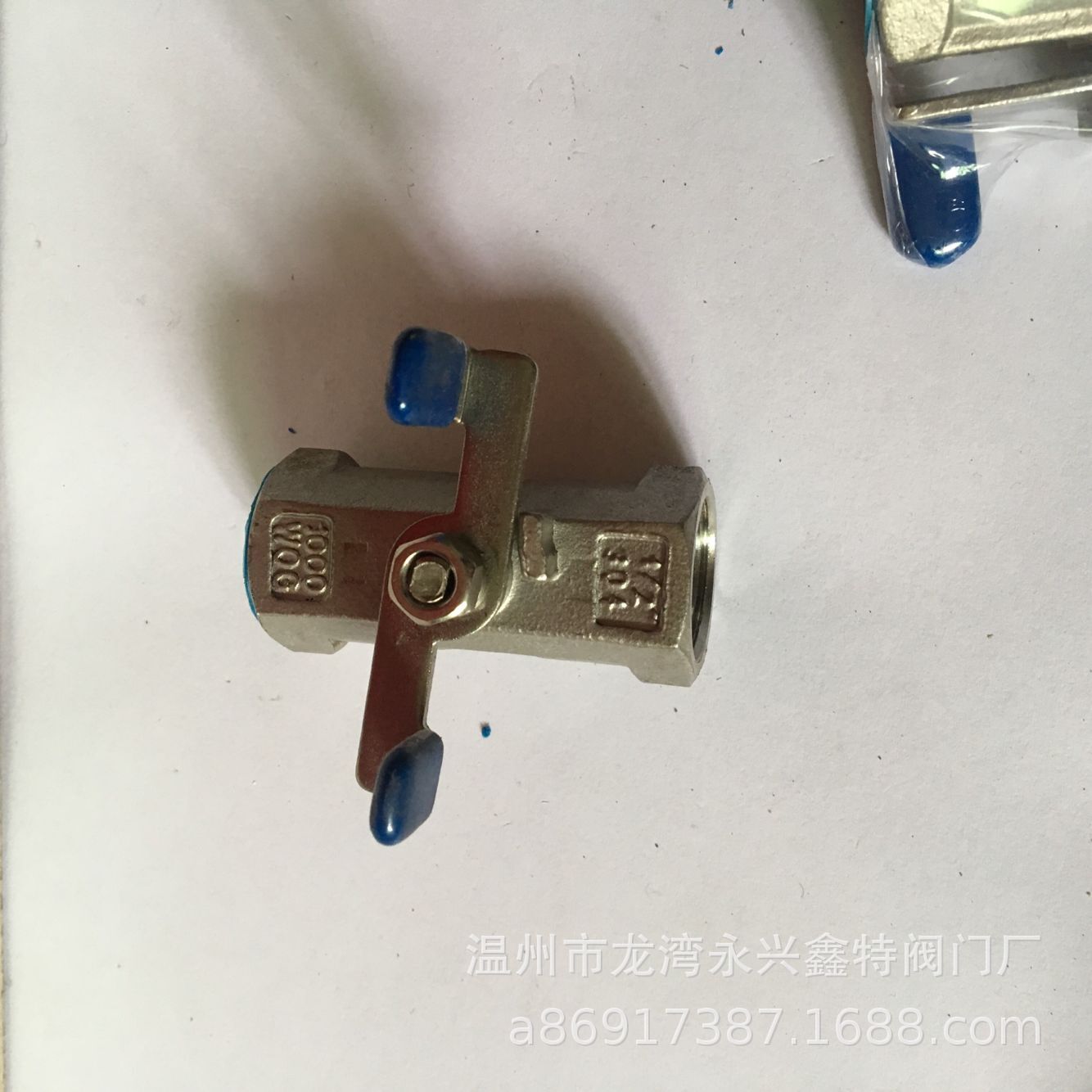 供应一片蝶形手柄球阀DN6，DN10螺纹球阀304，2分，3分4分小球阀