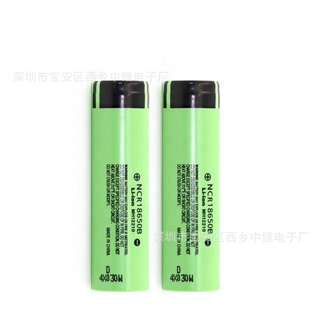 厂家直销 日本原装 全新A品 松下18650锂电池 松下18650B 3400mah