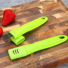 多功能切葱器 不锈钢魔力葱丝刀刮丝刀厨房小工具创意生活切葱刀