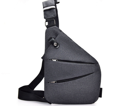 Men's Chest Bag  New Oxford Cloth Shoulder Backpack Water-Repellent Outdoor Sports Men's Small Backpack Wholesale