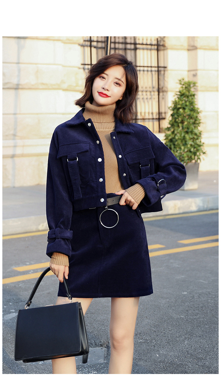 Costume femme en Velours côtelé - Ref 3334546 Image 16