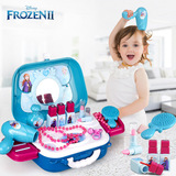 Рюкзак, игрушка, детская база под макияж, реалистичная семейная кухонная утварь, «Холодное сердце»