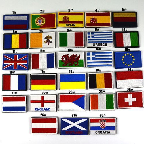 Lianxing Computer Embroidered Badge Flag Velcro Embroidered Cloth Sticker Backpack Badge Armband Sticker Patch Sticker