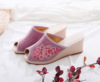 Slip-ons, ethnic Hanfu, high slippers, 2020, ethnic style