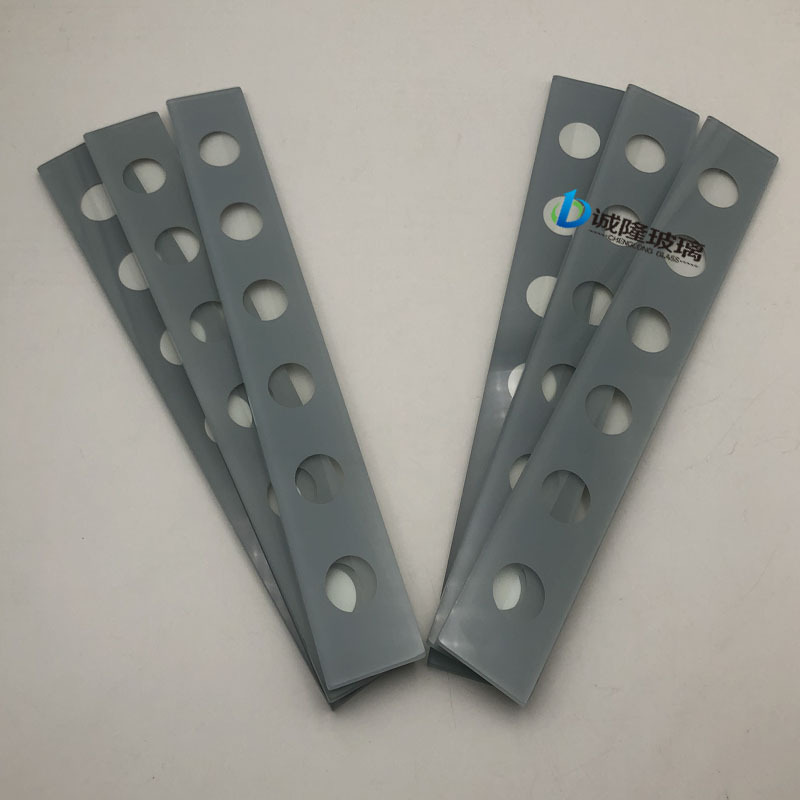 诚隆加工灯具玻璃 3mm厚洗墙灯钢化玻璃定做 深圳 东莞免费送货