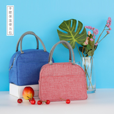 保温袋韩版新款午餐便当包 阳离子防水午餐包 野餐包厂家直销批发