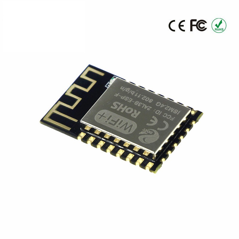 ESP8266WiFi模组ESP-F串口WiF模板i兼容ESP-12E ESP-12FAT固件