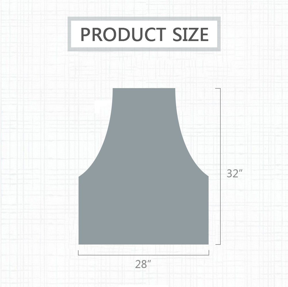 厂家定制亚马逊新款丝网印刷厨房围裙出口日韩简约烘焙围裙