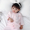 Children's umbilical bandage, trousers, clothing, keep warm underwear, overall, high waist, autumn, round collar, wholesale