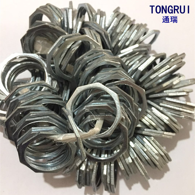 Root of water Nut Galvanized pipe Lock sheet Pipe Nut Locknut Locking Hexagonal Pipe Fittings The root of the mother