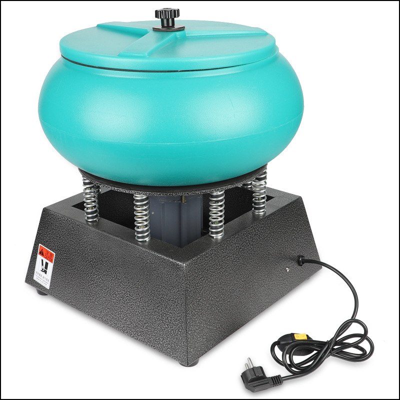 110V/220V 17Inch 350W Electric Vibrating Tumbler Vibratory Rock Tumbler Bowl Tum