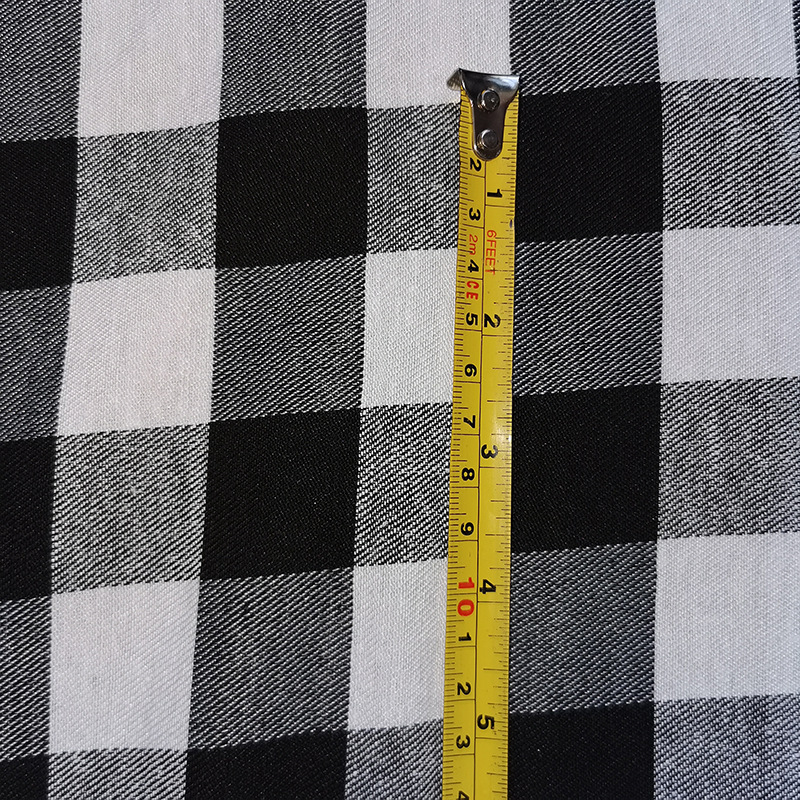 黑白磨毛格 细斜纹磨毛红黑 手袋鞋材箱包里布服装料布料
