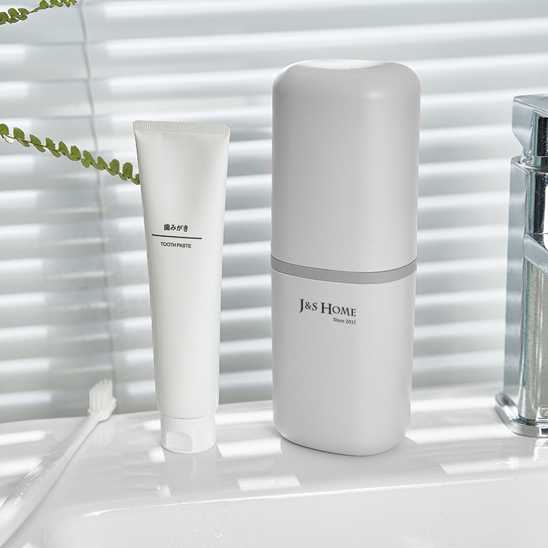 Portacepillos de dientes portátil caja de cepillo de dientes taza pasta de dientes caja de cepillo de dientes simple creativo enjuague bucal Taza traje de viaje taza de lavado
