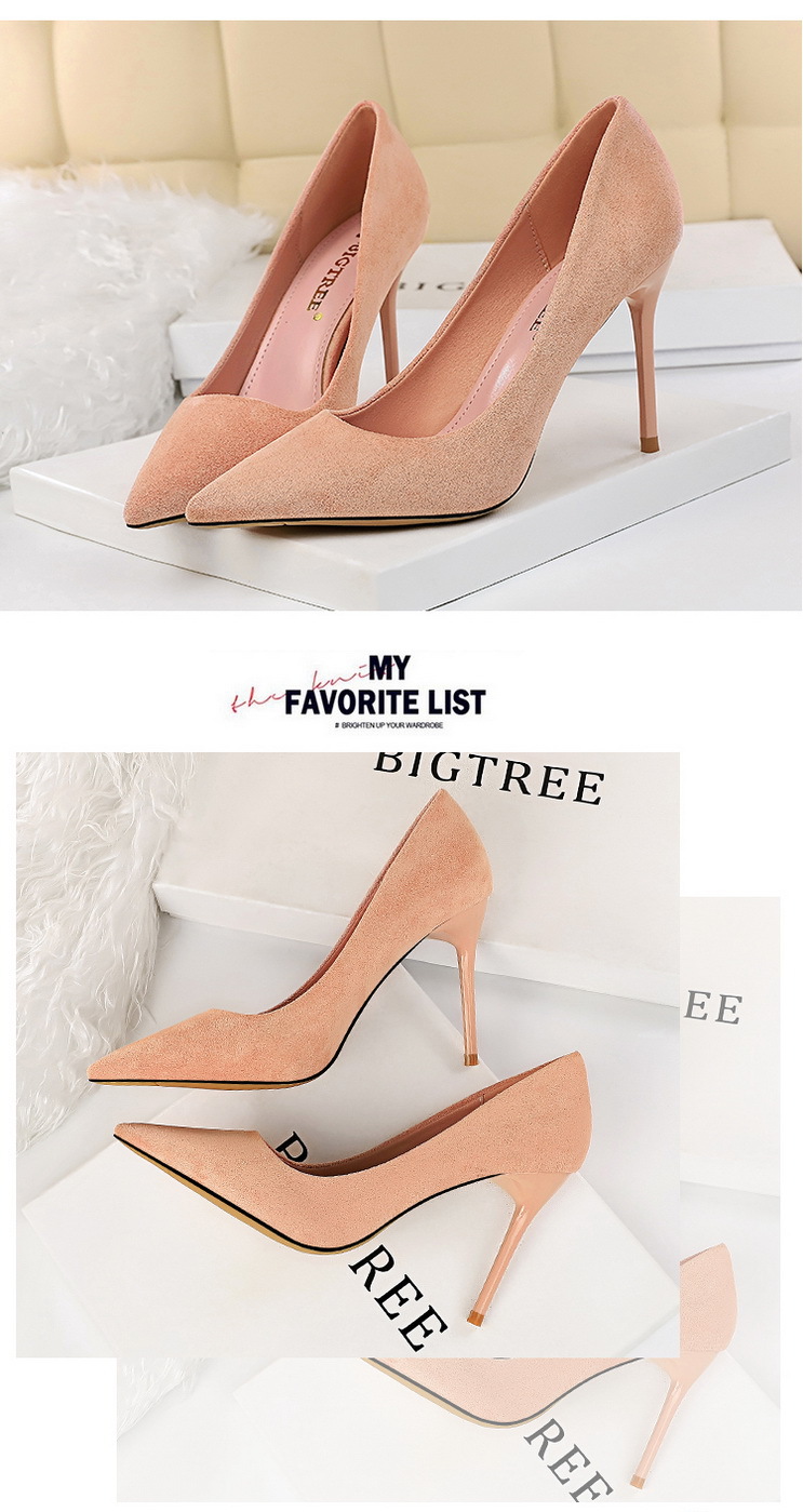 Women's Casual Elegant Solid Color Point Toe Pumps display picture 23