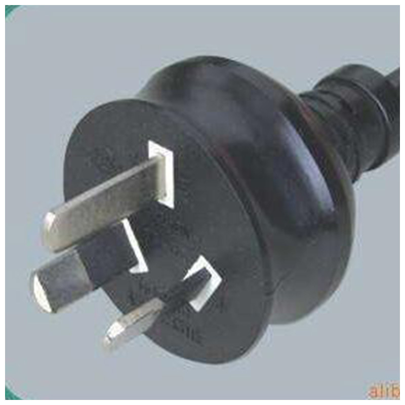 澳规电源线插头 SAA电源线插头 三芯奥标电源线插头