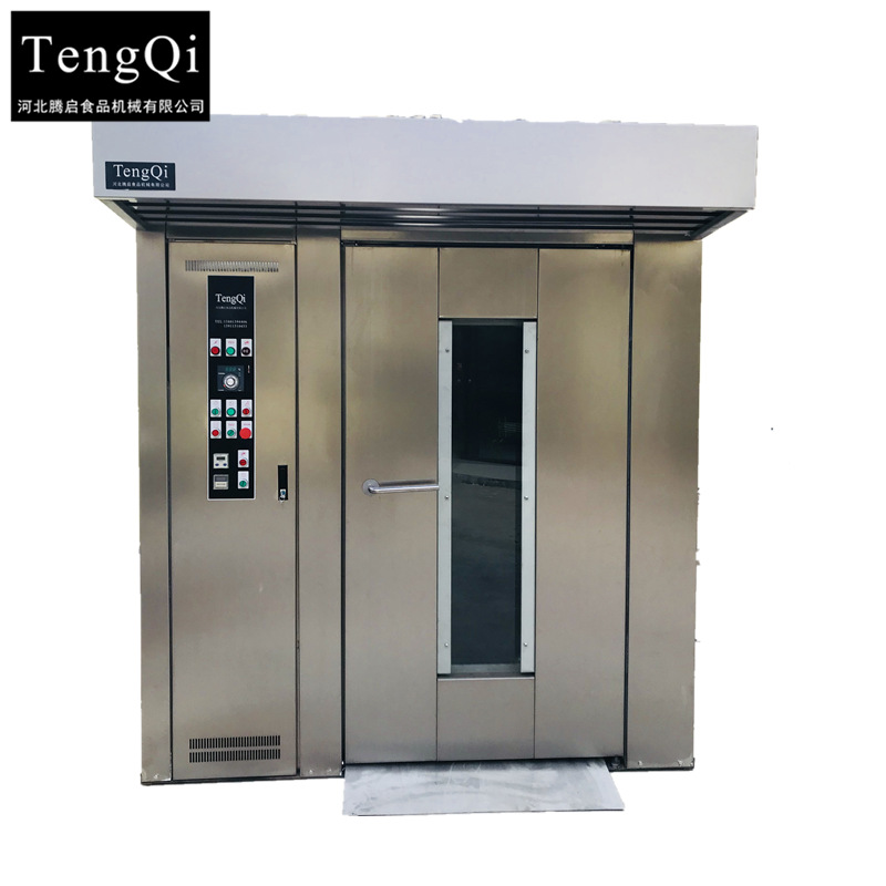 河北腾启32盘热风旋转烤炉食品厂烘焙设备