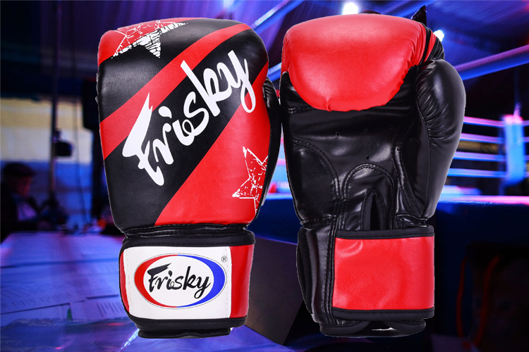~廣隆~FRISKY 拳擊手套 拳套 拳擊 手套 搏擊 散打 泰拳 格鬥散打 健身 運動 武術 打沙包 沙袋 訓練
