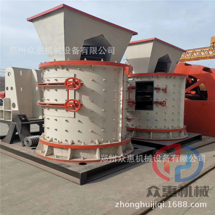 铁矿石破碎制砂机 大型立式复合破碎制沙生产线 岩石复合式破碎机