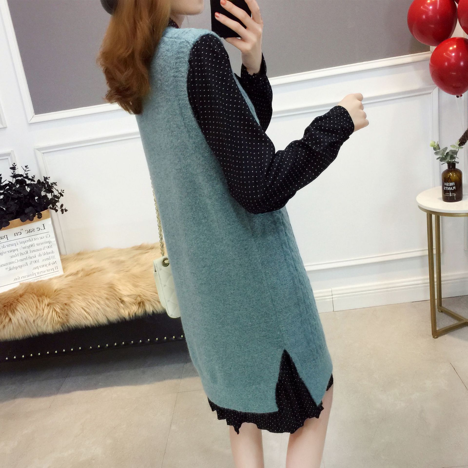 Gilet femme en Mélange de coton - Ref 3316788 Image 21