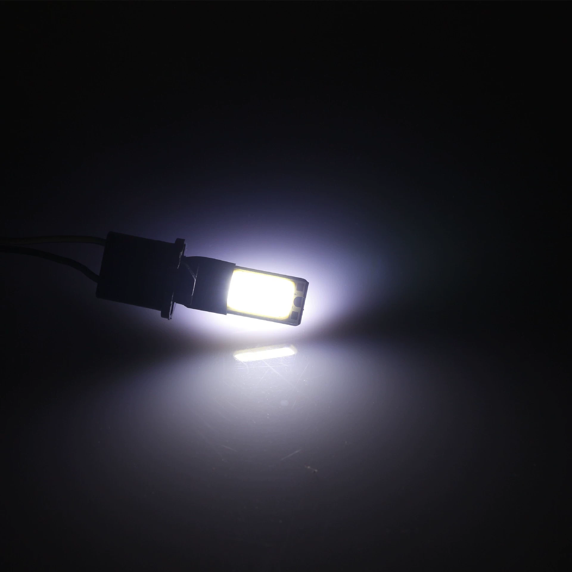 Автомобильная светодиодная длинная двойная сторона - T10 COB 6SMD осветитель приборная панель чтения света W5W фонарь свет