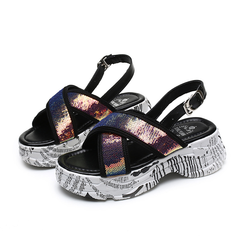 Chaussures été pour femme en Caoutchouc - Ref 3346551 Image 18