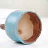 Horticultural Korean Multisani Mini Pot Zakka Ceramic Thumb Pot color hand -painted multi -meat basin