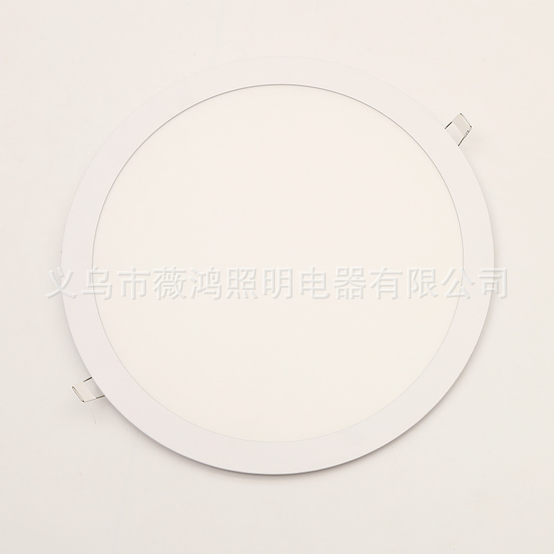 Simple incrustado blanco cálido ultra-Delgado panel de luz 12W18Wled downlight de techo de montaje abierto fundición de aluminio de ventas directas de la fábrica