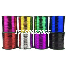 350码卷筒婚庆礼盒专用金色糖果扎丝 彩色食品铁丝捆扎绳封口线